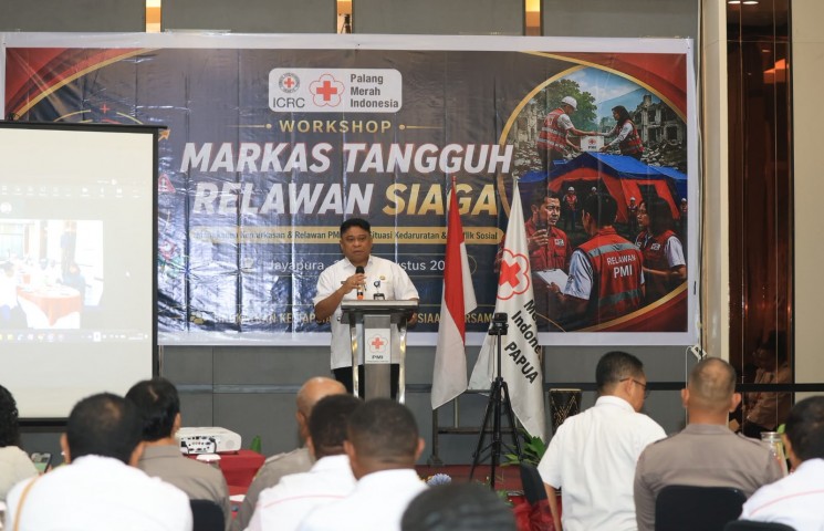 PMI Papua Diminta Perkuat Kesiapan Relawan dan Tanggap Darurat