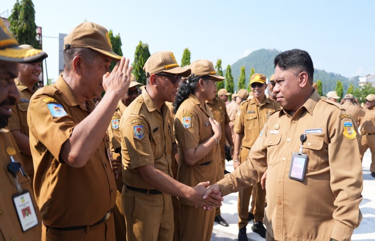 Pemprov Papua Evaluasi Pengawasan Kehadiran ASN