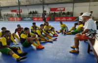 Tim Futsal PON Papua Juara Grup C