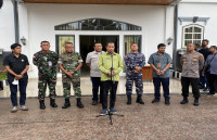 Plh Gubernur Rumasukun Silahturahmi dengan Forkopimda Papua