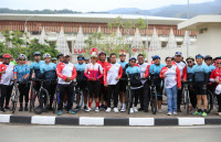 Fun Bike Lintas Kabupaten Jayapura ke Kota Jayapura
