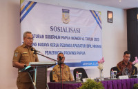 Pemprov Papua Segera Berlakukan Budaya Kerja ASN