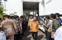 Hadiri Rakornas Pengendalian Inflasi, PJ Gubernur Papua : Presiden Jokowi Apresiasi Tim Pengendali Inflasi Daerah