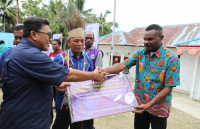 Diskominfo Papua Sediakan Jaringan Internet Gratis di Kampung Bring