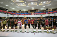 Perayaan Natal ASN, TNI/POLRI, BUMN/BUMD dan Masyarakat 2024, Pj. Gubernur : Bekerjalah Dengan Hati, Lakukan Dari Sekarang