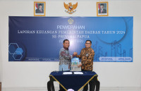 Pemprov Papua Serahkan LKPD 2024 ke BPK