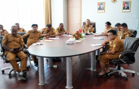 Pj Gubernur Papua Ikuti Sosialisasi Nota Kesepahaman Pengawasan Perizinan Daerah