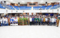 Jelang PSU, Pj Gubernur Agus Fatoni Silahturahmi bersama 38 Paguyuban dan Tokoh Agama se-Papua