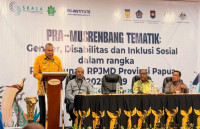 Wakil Gubernur Papua Buka Pra-Musrenbang Tematik Kesetaraan Gender, Disabiltas dan Inklusi Sosial (GEDSI)