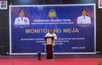 Monitoring Meja Jadi Momentum Percepatan Pelaksanaan Program Pembangunan Papua Tahun 2026