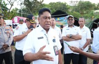 Pemprov Papua Salurkan Bantuan untuk Korban Kebakaran Mandala